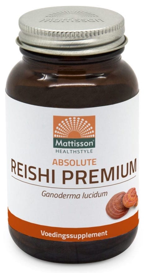 Image of Mattisson HealthStyle Absolute Reishi Premium Capsules 
