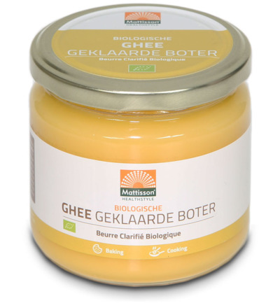 Mattisson HealthStyle Biologische Ghee Geklaarde Boter