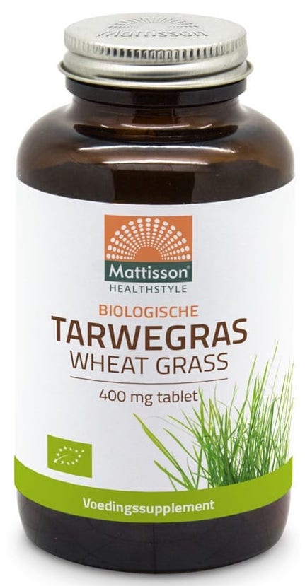 Mattisson HealthStyle Biologische Tarwegras Tabletten