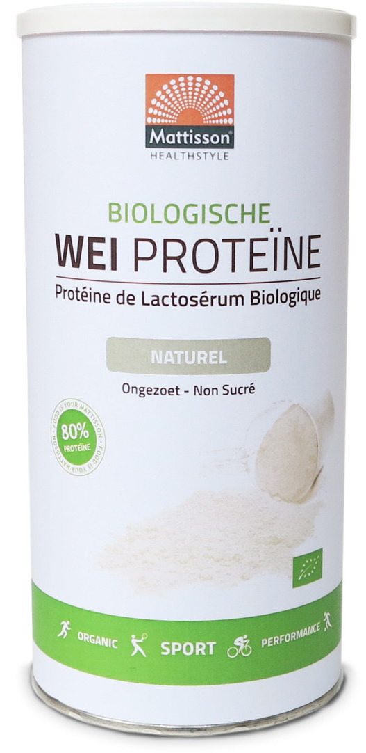 Mattisson HealthStyle Biologische Wei Proteïne Naturel