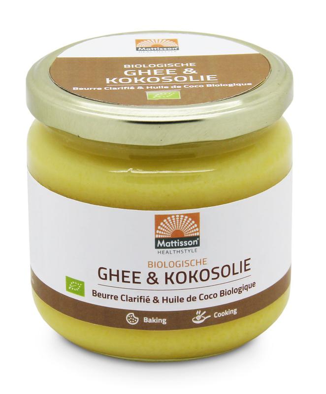 Mattisson HealthStyle Ghee & Kokosolie