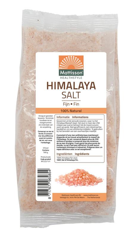 Mattisson HealthStyle Himalayazout Fijn Navul afbeelding