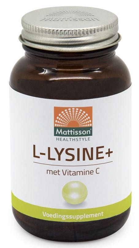 Mattisson HealthStyle L-Lysine+ met Vitamine C Capsules