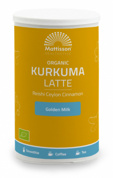 Image of Mattisson HealthStyle Latte Kurkuma Reishi Ceylon Golden Milk 