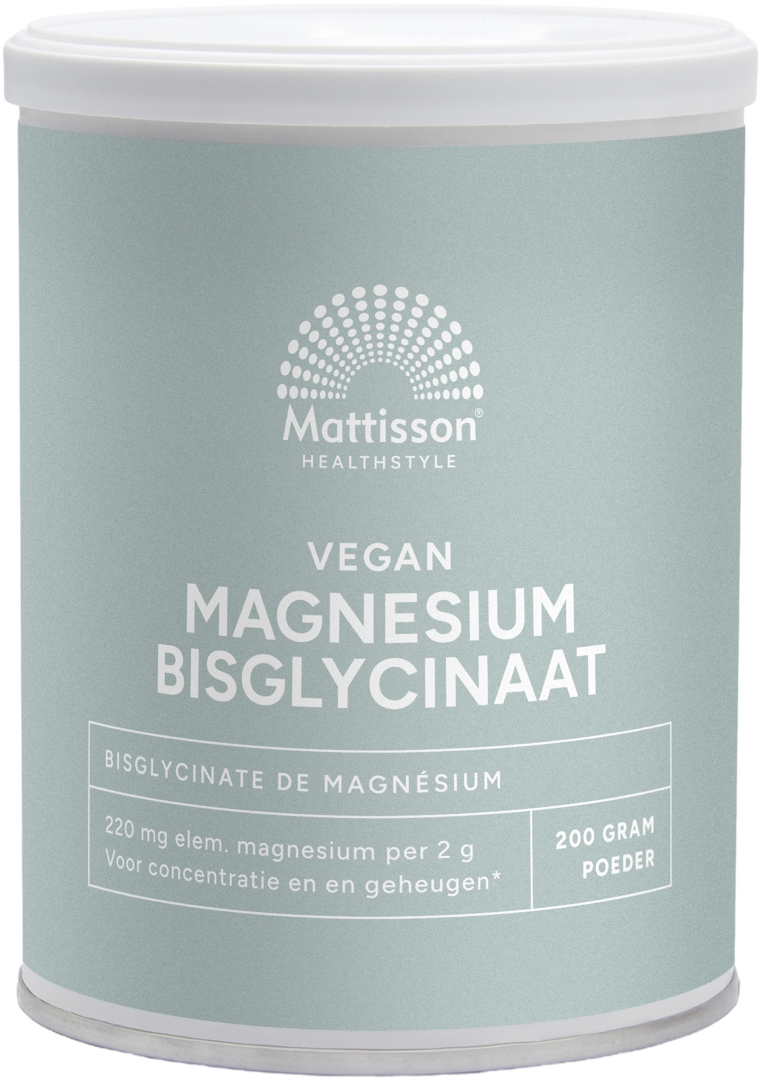 Mattisson HealthStyle Magnesium Bisglycinaat Poeder