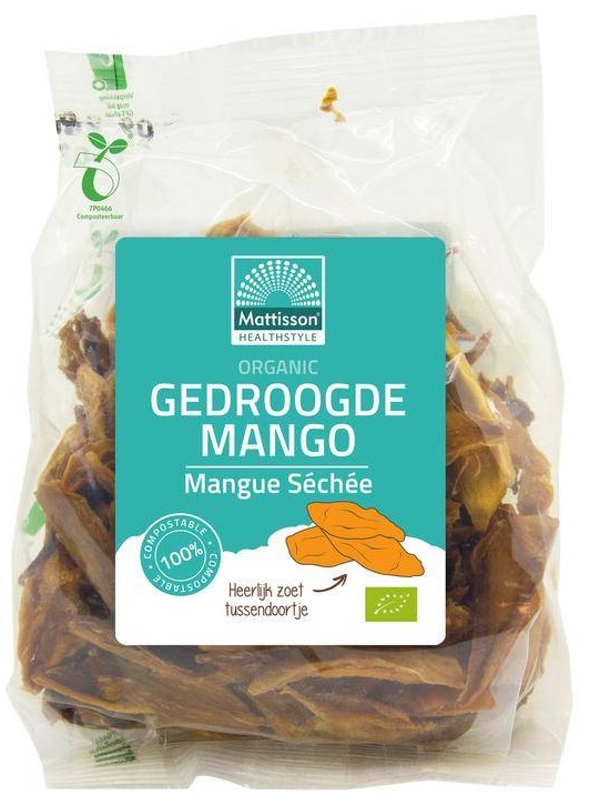 Mattisson HealthStyle Mango gedroogd 100gr