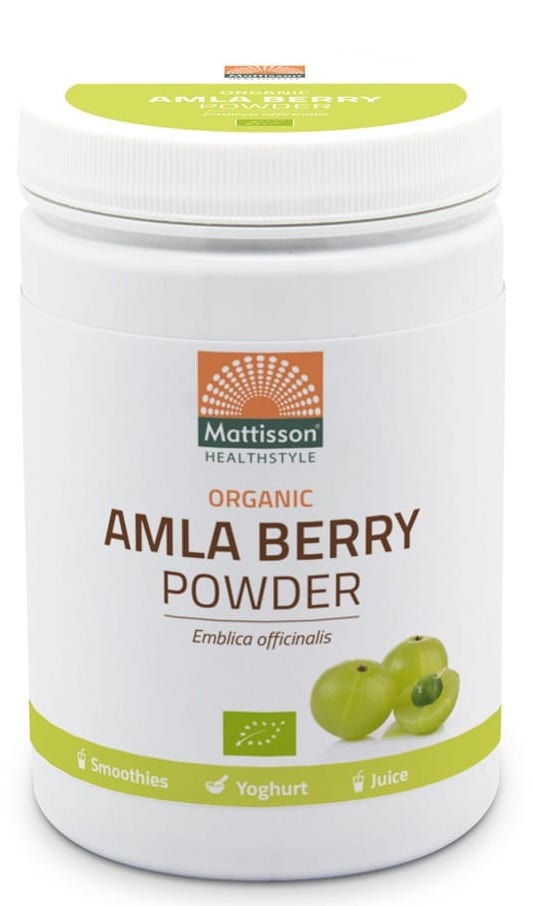 Mattisson HealthStyle Organic Amla Berry Poeder
