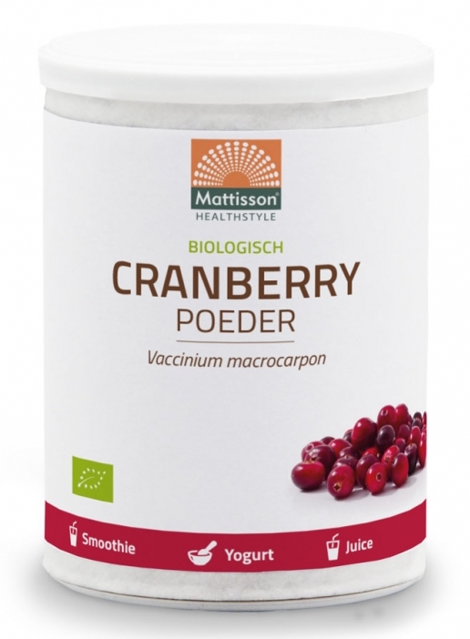 Mattisson HealthStyle Organic Cranberry Poeder afbeelding