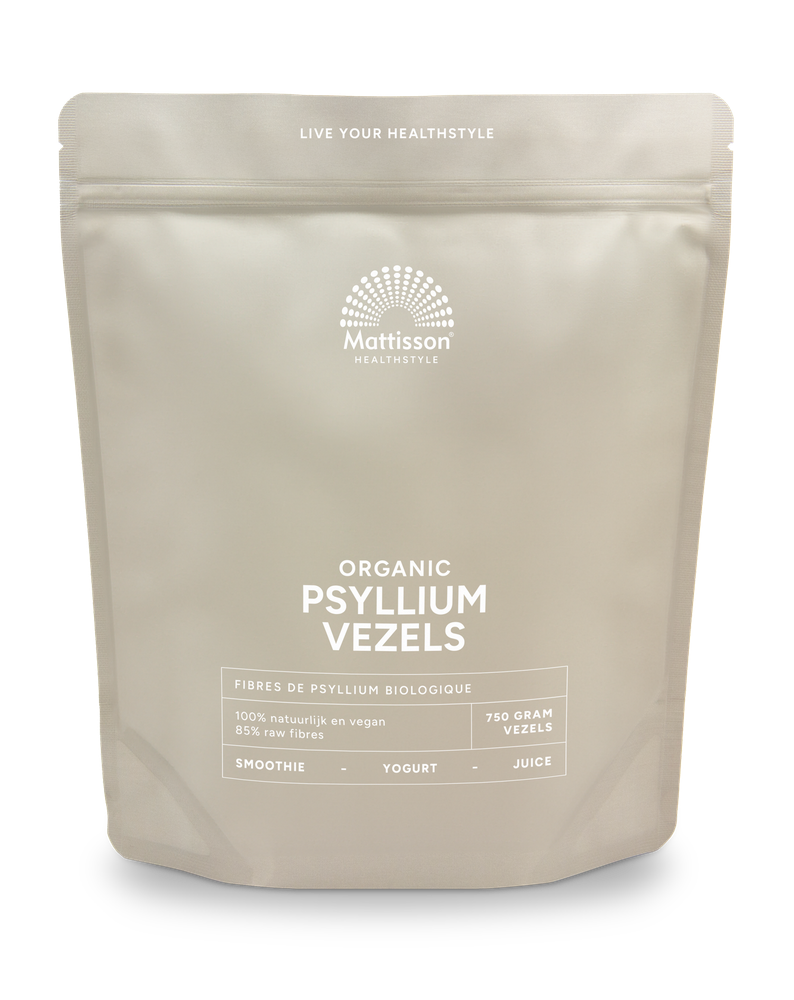 Mattisson HealthStyle Organic Psylliumvezels afbeelding