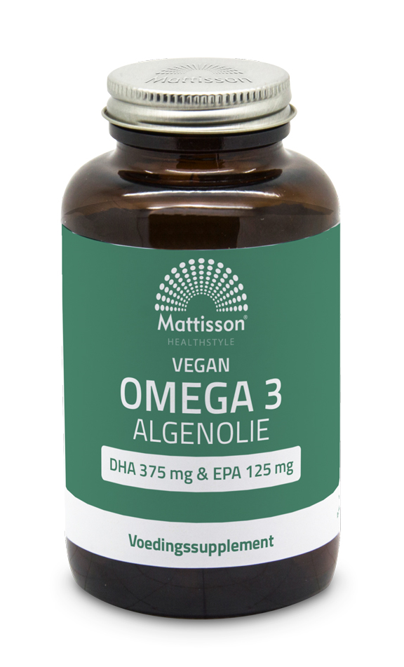 Afbeelding van Mattisson HealthStyle Vegan Omega-3 Algenolie