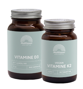 Mattisson HealthStyle Vitamine D3 en Vitamine K2 Combi Set afbeelding