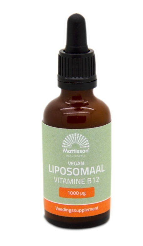 Mattisson - Vegan Liposomaal Vitamine B12 - 1000 μg - 50 ml