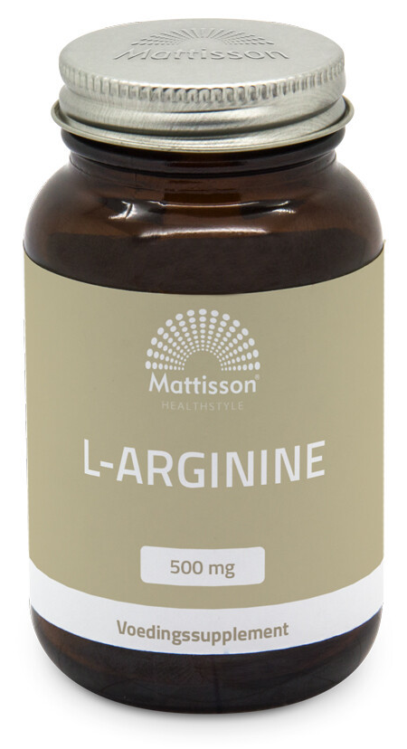 Mattisson HealthStyle L-Arginine 500mg Capsules