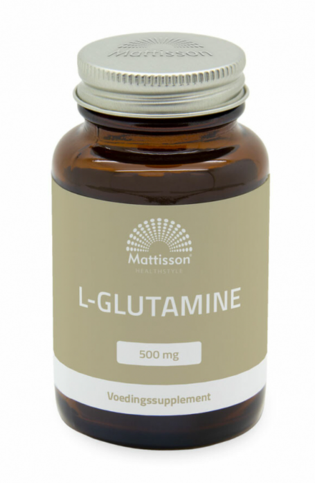 Mattisson - L-Glutamine 500mg - 90 capsules