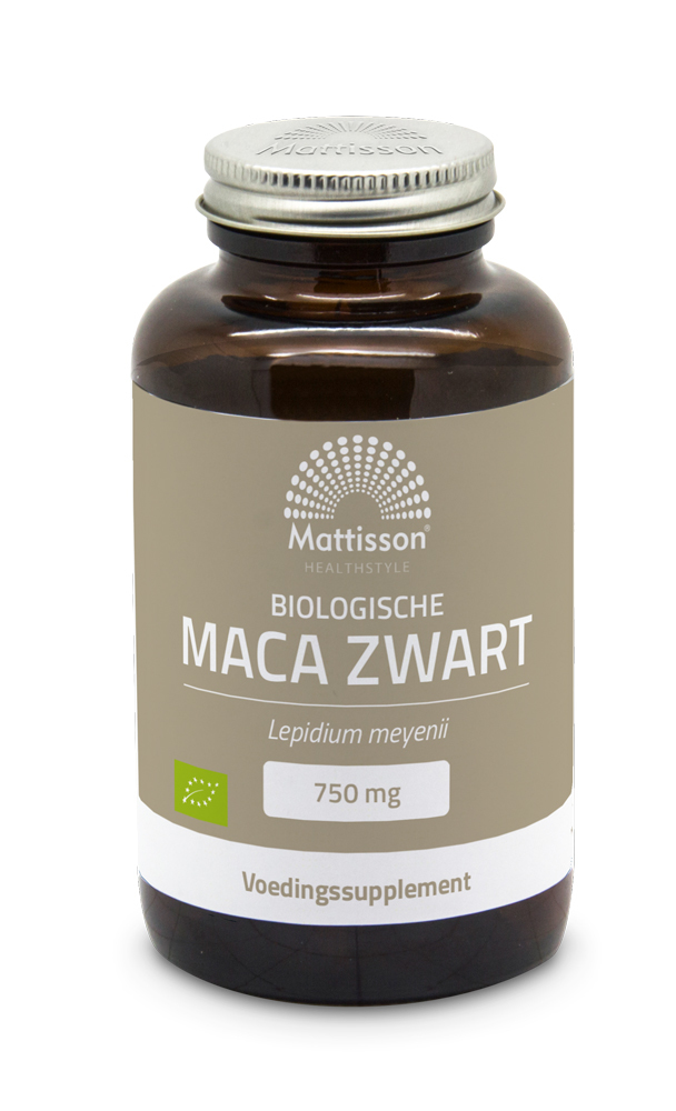 Mattisson HealthStyle Maca Zwart Bio Capsules