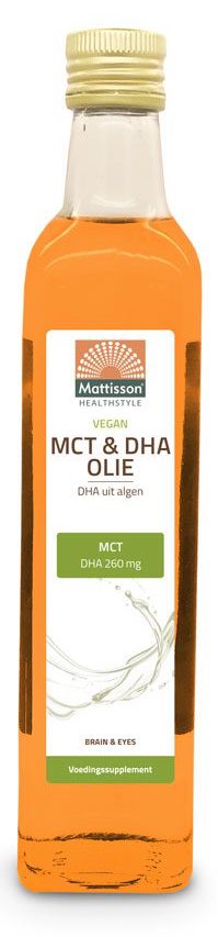 Mattisson HealthStyle Vegan MCT DHA olie