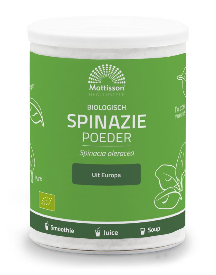 Mattisson Healthstyle Spinazie Poeder Bio