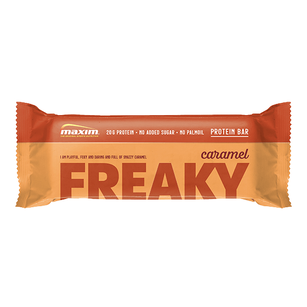 Maxim Freaky Caramel Proteïne Reep