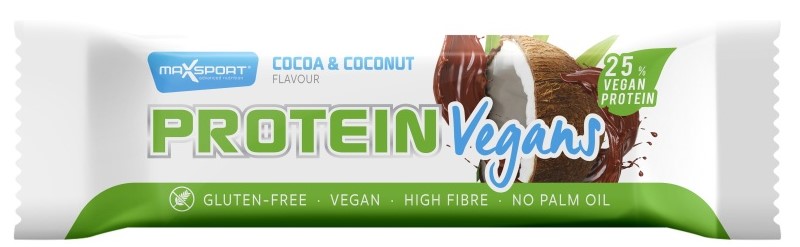 MaxSport Cocoa & Coconut Protein Reep