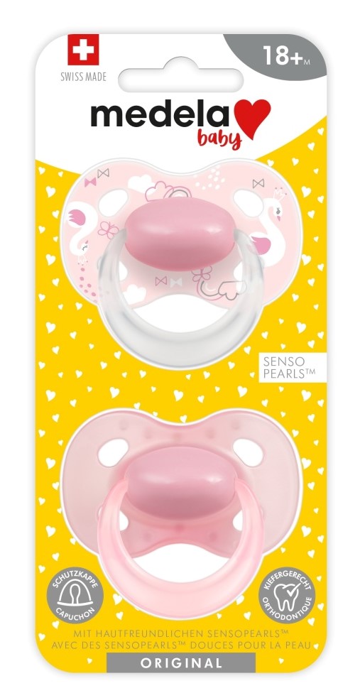 Medela Baby Original Fopspeen 18+M - Powdery Pink