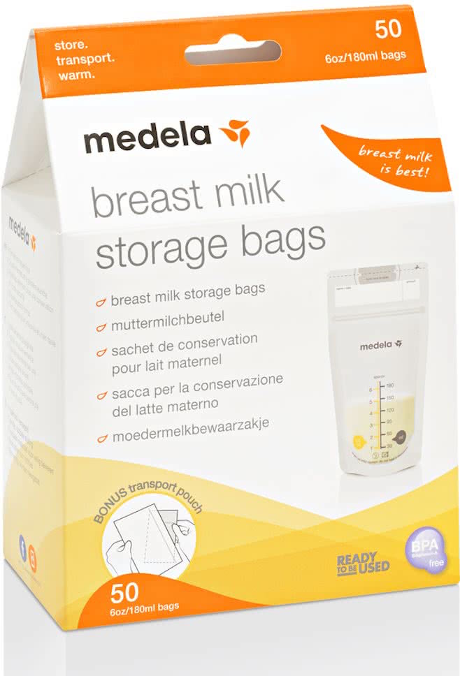 Medela Moedermelk Bewaarzakjes 180CC