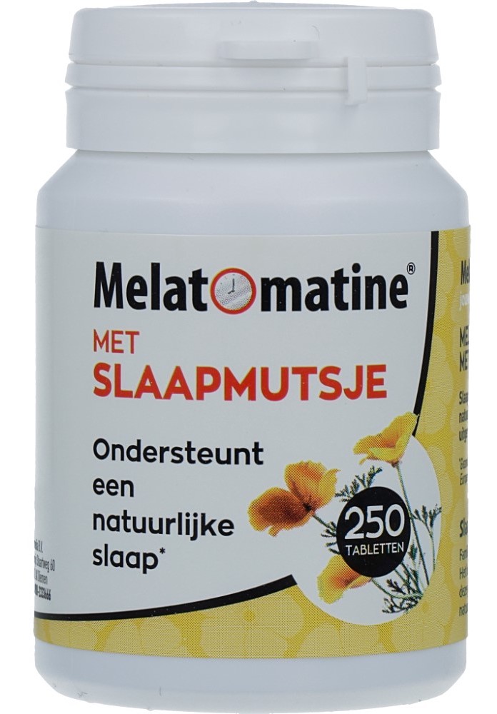 Melatomatine met Slaapmutsje Tabletten