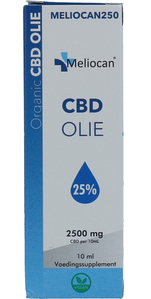 Meliopharm Meliocan250 CBD Olie 25%