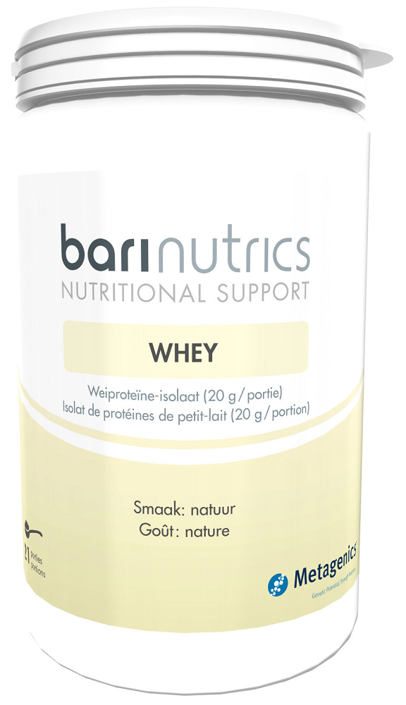 Metagenics BariNutrics Whey Poeder 21 Porties afbeelding