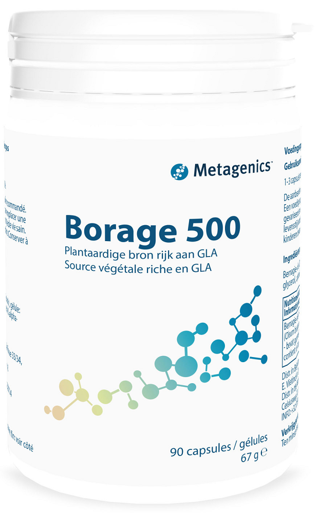 Metagenics Borage 500 Capsules