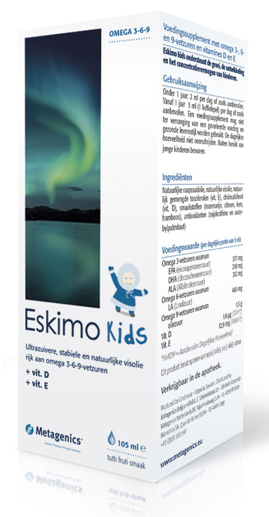 Afbeelding van Metagenics Eskimo 3 Kids Vloeibaar