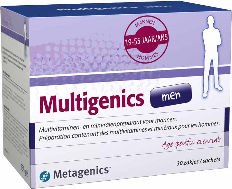 Metagenics Multigenics Men Zakjes