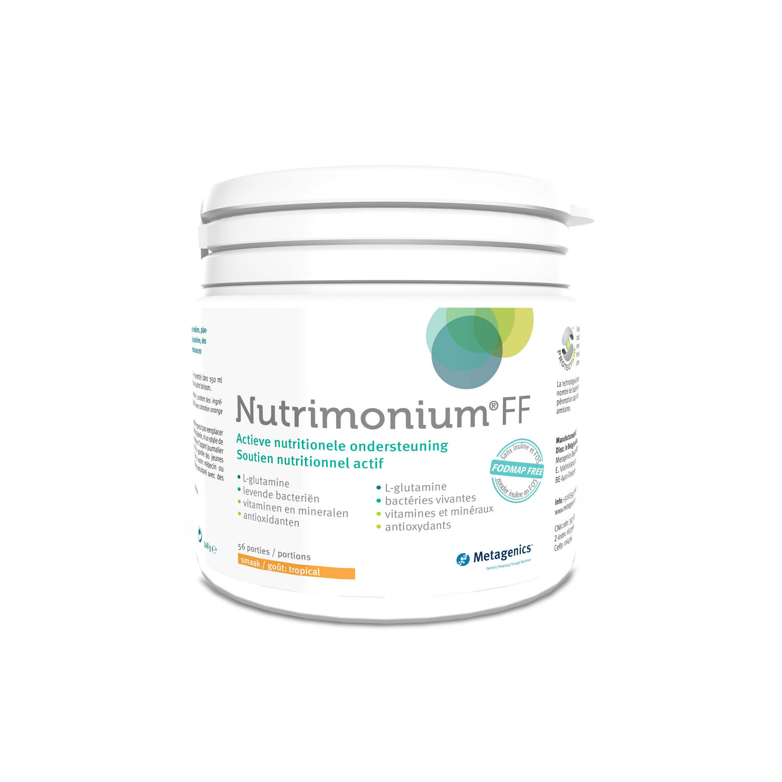 Metagenics Nutrimonium FF Porties Tropical 56st
