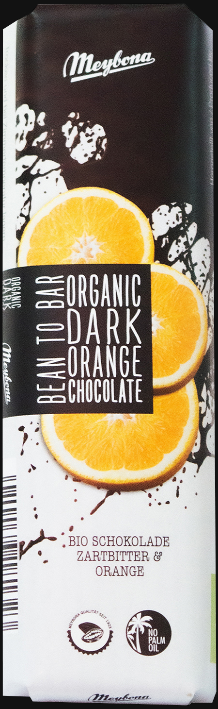 Meybona Organic Dark Orange Chocolate