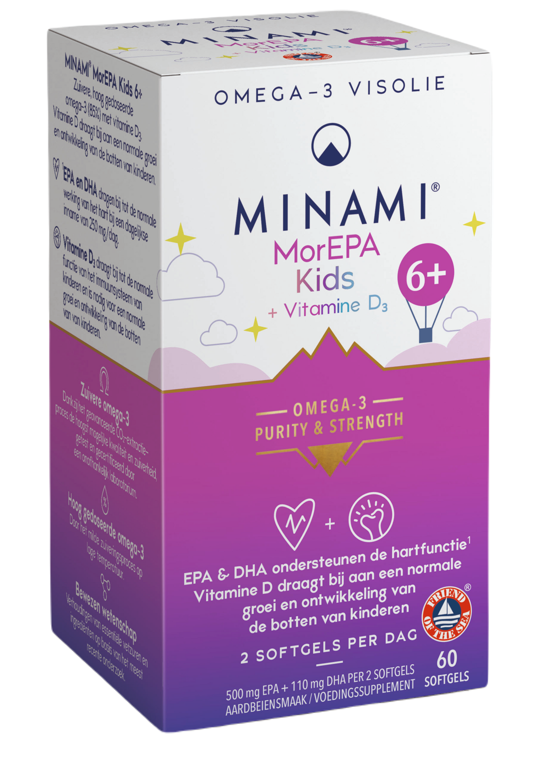 Afbeelding van Minami MorEPA Kids + Vitamine D3