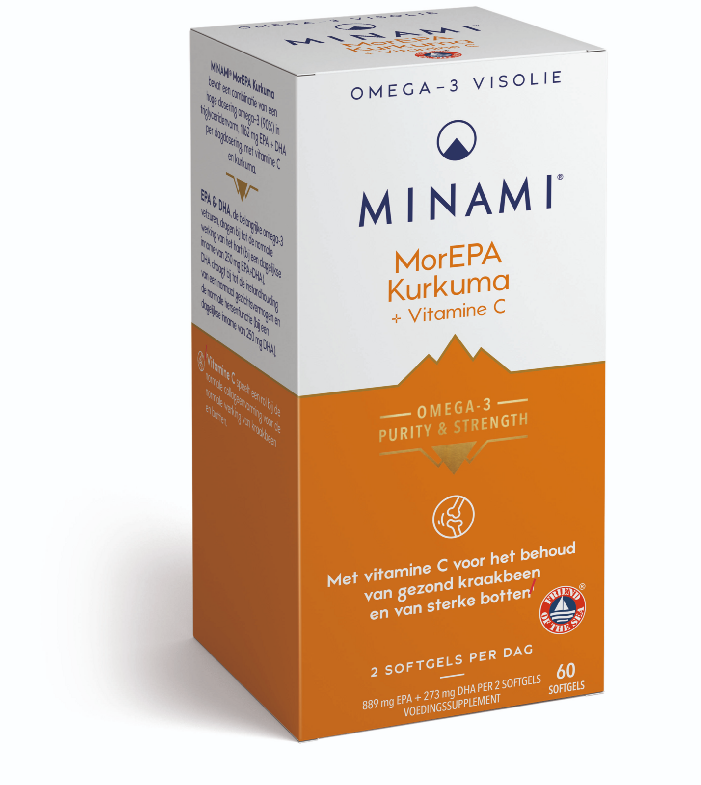 Afbeelding van Minami MorEPA Kurkuma + Vitamine C Softgels