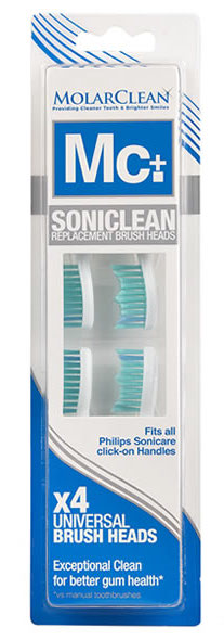 MolarClean Replacement Brush Heads Philips