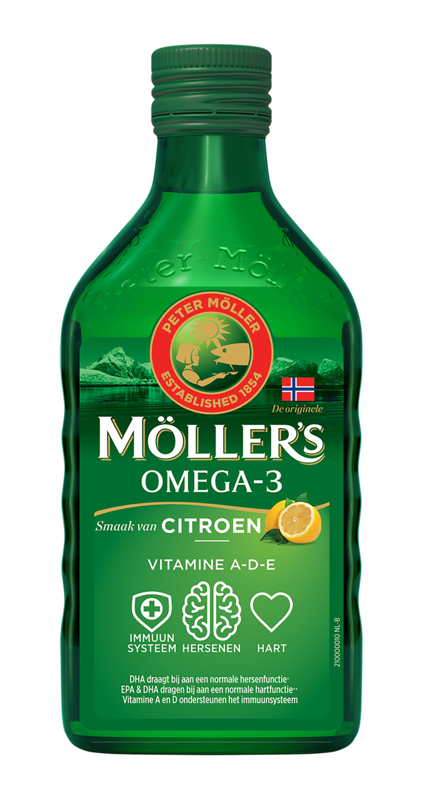 Mollers Omega-3 Citroen Levertraan