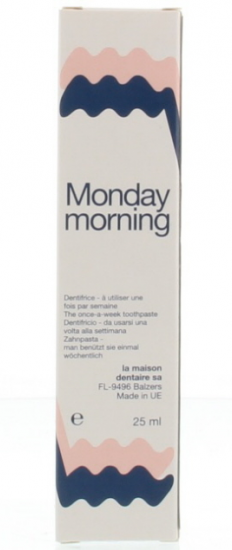 Monday Morning Tandpasta 25ml afbeelding
