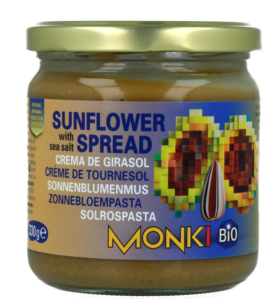 Monki Biologische Zonnebloempasta Met Zeezout