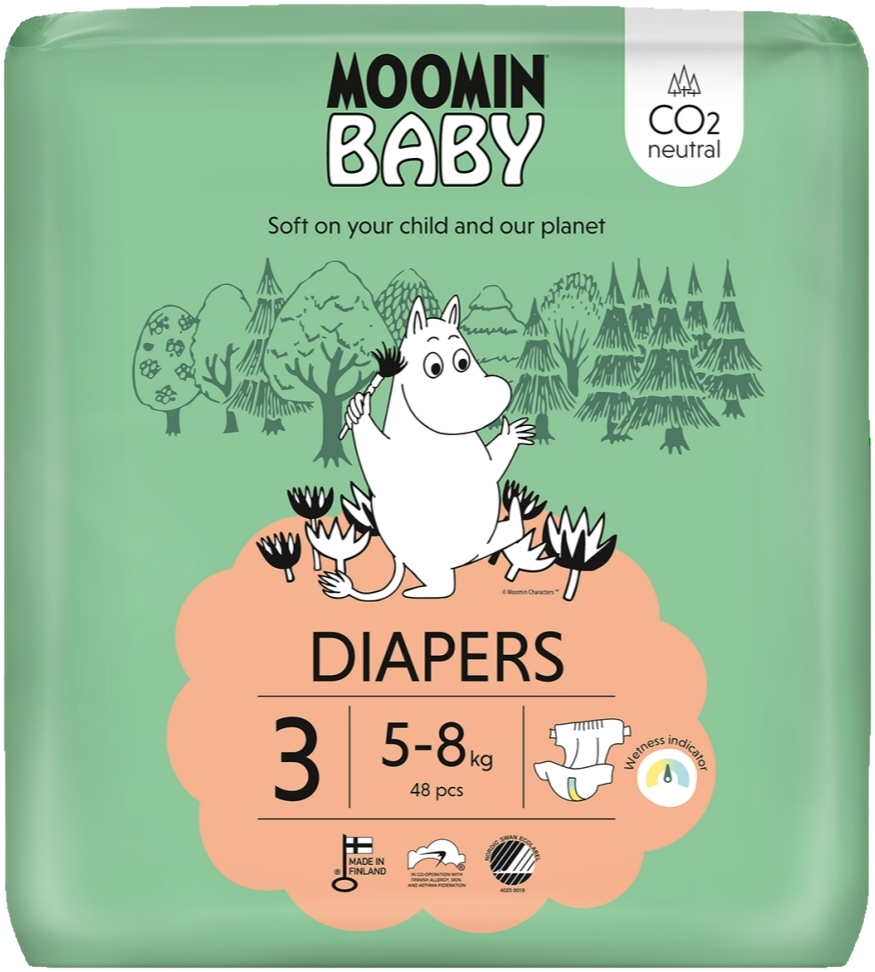 Moomin Baby Luier Maat 3 Midi