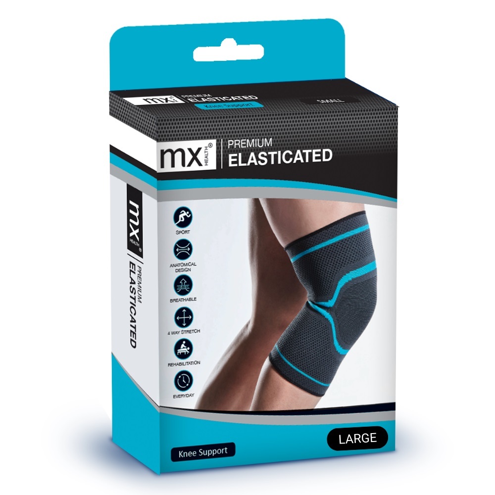 MX Health Premium Knee Support Elastic - L afbeelding