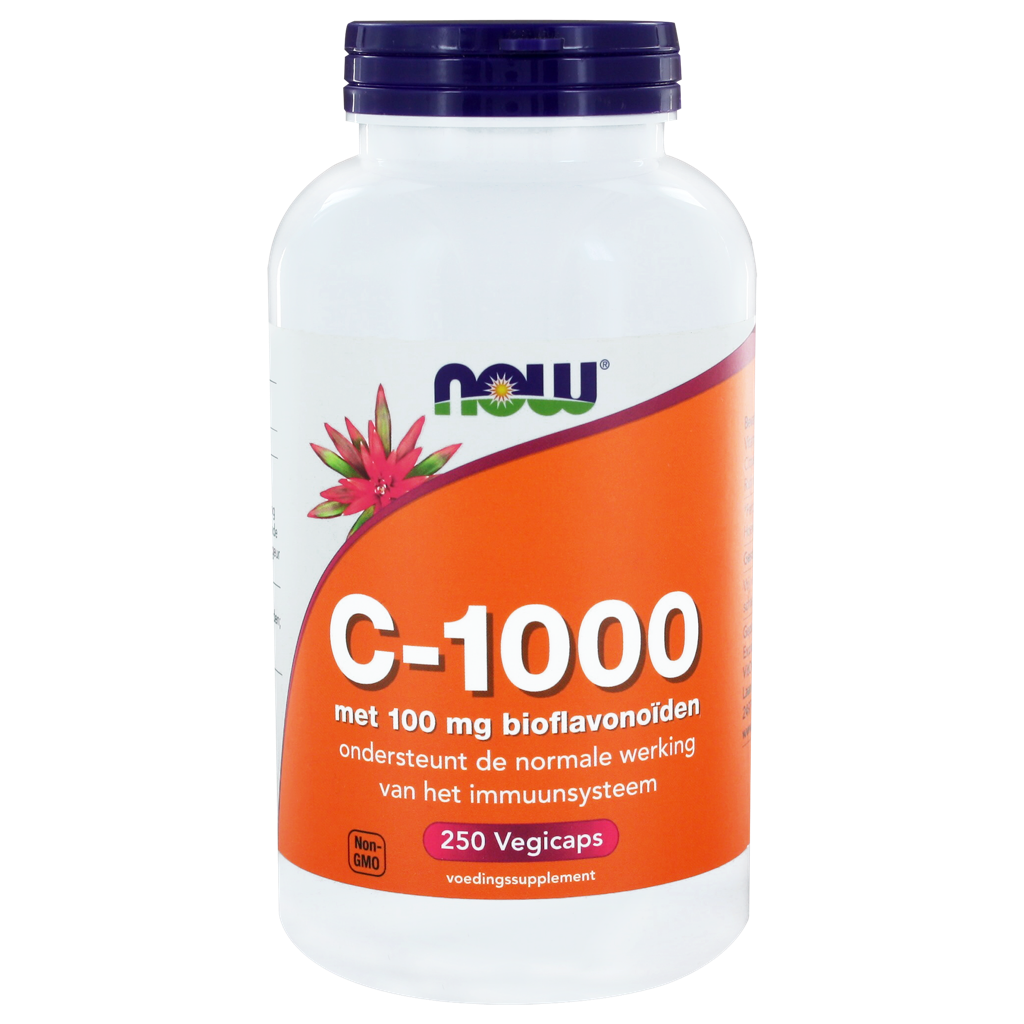 NOW C-1000 met 100mg Bioflavonoïden Capsules