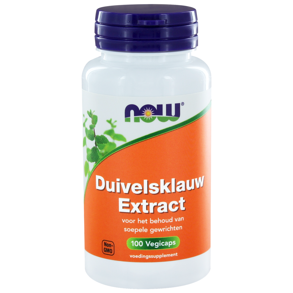 NOW Duivelsklauw Extract Capsules 100st