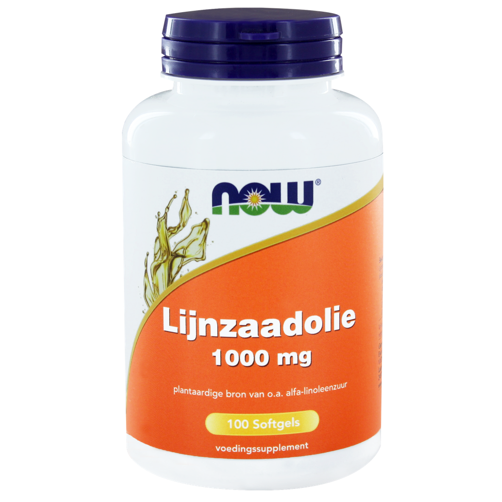 NOW Lijnzaadolie Capsules