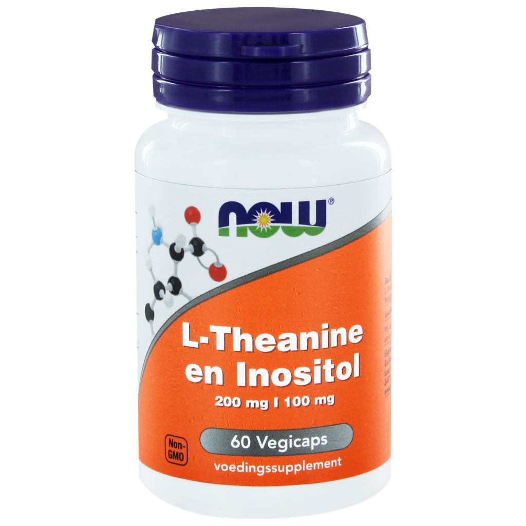 Now L-Theanine En Inositol Capsules 60st