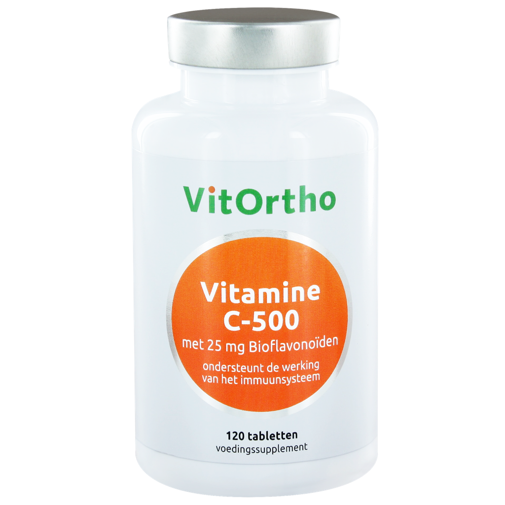 VitOrtho Vitamine C-500 met 25mg Bioflavonoïden Tabletten