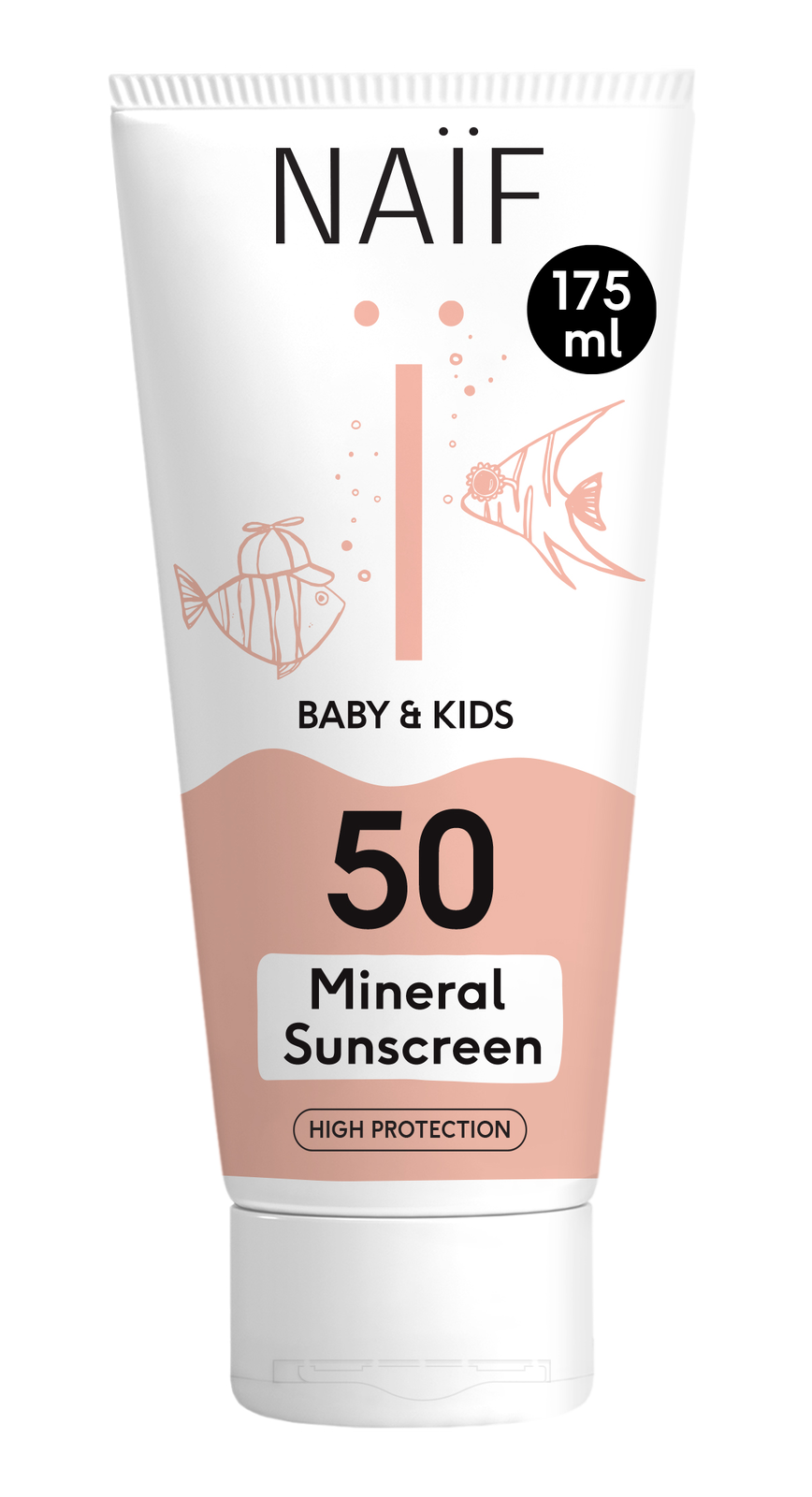 Image of Naif Care Baby&Kids Minerale Zonnebrandcrème SPF50