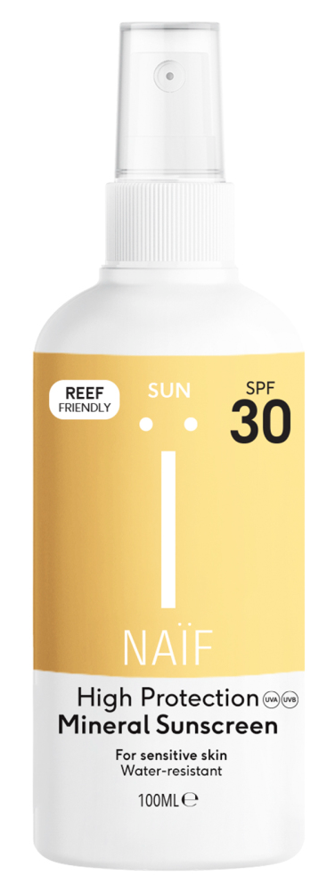 Naif Sun SPF30 Mineral Sunscreen Spray
