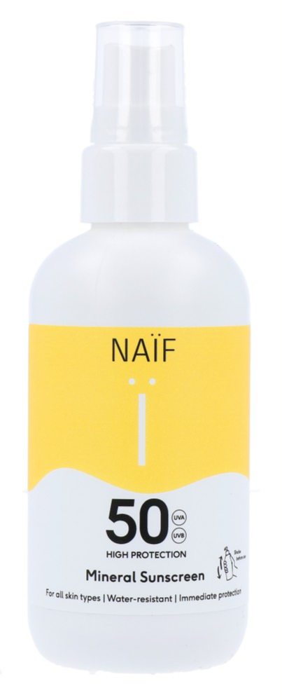 Image of Naif Minerale Zonnebrand Spray SPF50