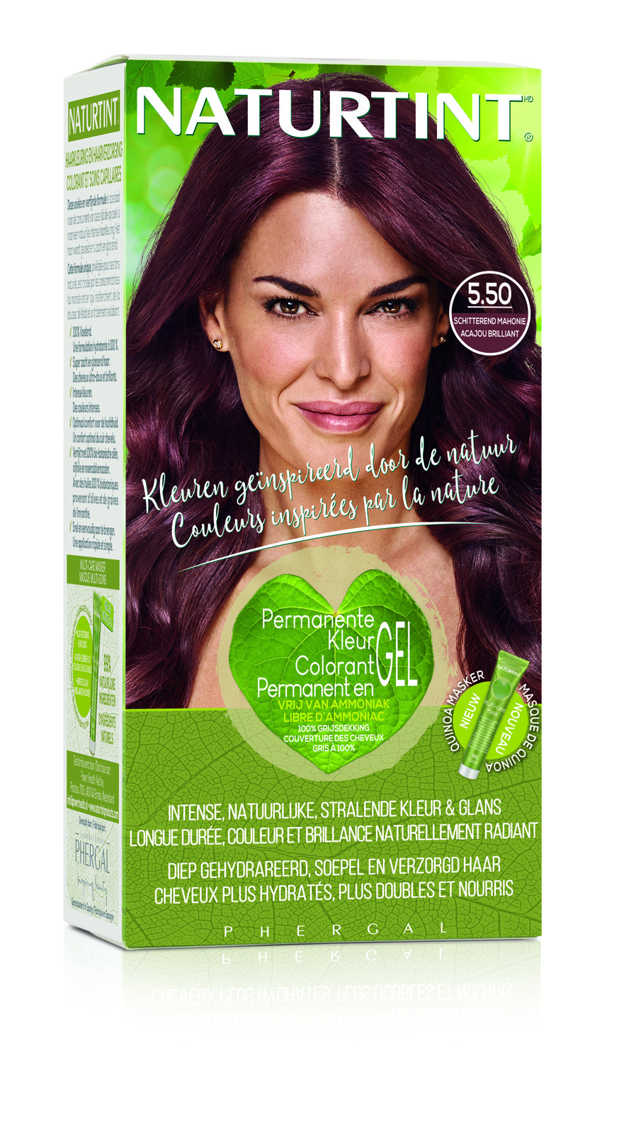 Naturtint Haarkleuring 5.50 Schittering Mahonie